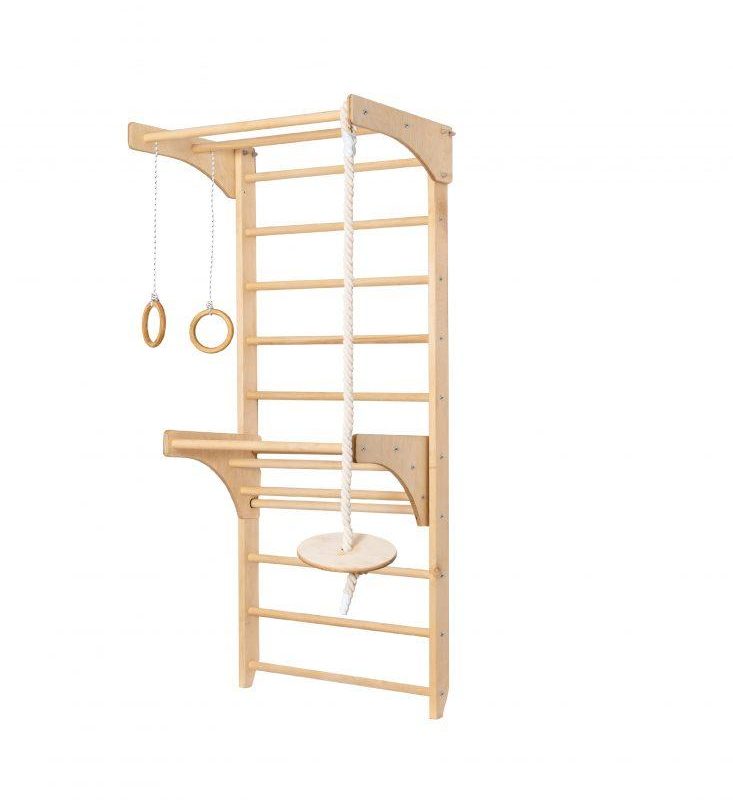Drewniany kącik sportowy dla dzieci TARZAN 220cm